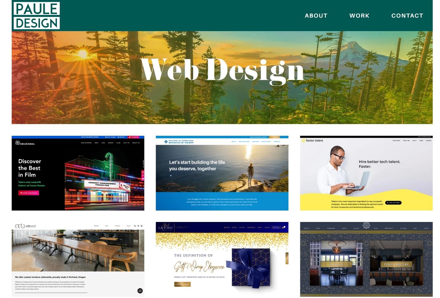 Portfolio de Web Design